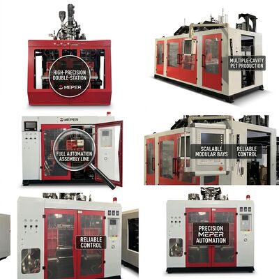 Quick Mold Change PE Extrusion Blow Molding Machine MEPER 80FD
