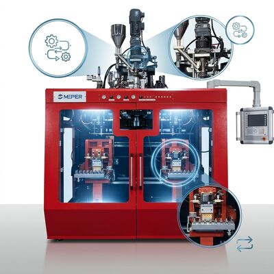 Chemical Detergent PE Extrusion Blow Molding Machine 80FD