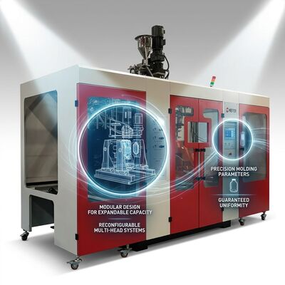 Large Container 100L PE Extrusion Blow Molding Machine MP100FD