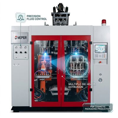 HDPE 85kg/h Bottle Manufacturing Blow Molder meper 80FD
